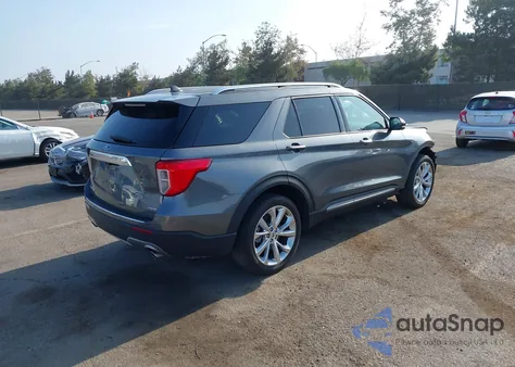 2022 Ford Explorer Platinum из США, поврежденный, VIN 1FM5K7HW8NNA10833